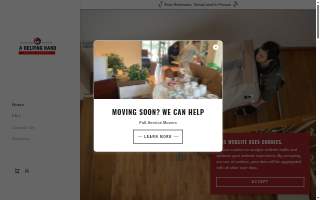 A Helping Hand Moving Company website