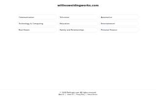 Willie's Welding Works website