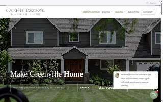 Courtney Hairgrove - Greenville Realtor website