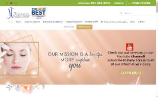Thaxton Plastic Surgery website