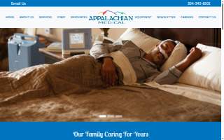Appalachian Medical website