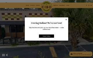 Cibo by Stefanos website