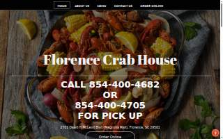 Florence Crab House website