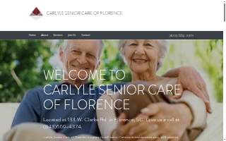 Carlyle Senior Care website