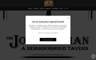 The Journeyman Tavern website