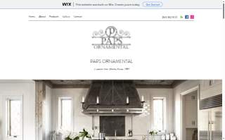 Paps Ornamental website