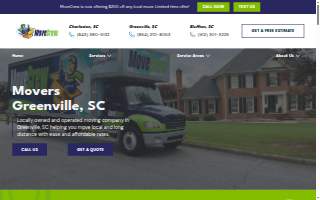MoveCrew - Greenville SC Movers website