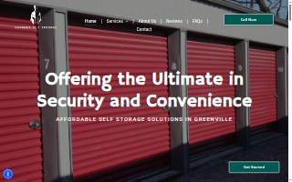 Cavalier Self Storage website