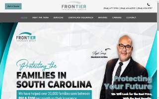 Frontier Insurance Group website
