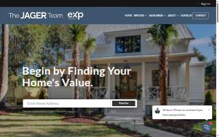 The JAGER Team at eXp Realty website