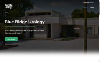 Blue Ridge Urology website
