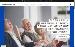 Singleton Law Firm website
