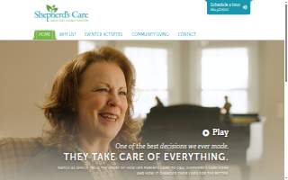 Shepherd's Care Assisted Living Center website