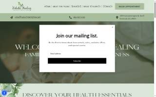 Holistic Healing website