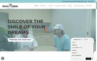 Rocky Creek Dental Care - Greenville website