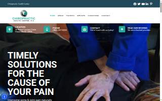Chiropractic Health Center website