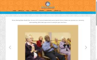 Divine Healing Home Health Care Services website