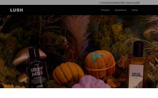 Lush Cosmetics Haywood Mall website
