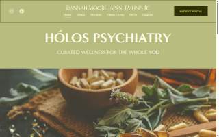 Holos Psychiatry website