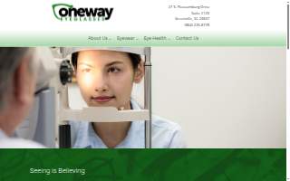 One Way Eyeglasses website