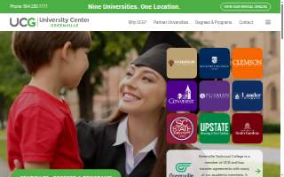 University Center of Greenville (UCG) website