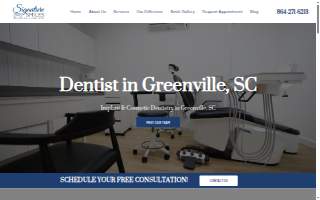 Signature Smiles website