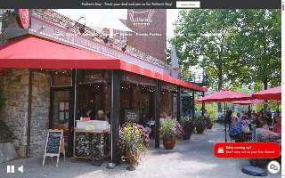 Passerelle Bistro website