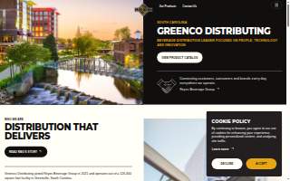 Greenco Distributing Company website