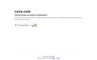 CAVA of Greenville website