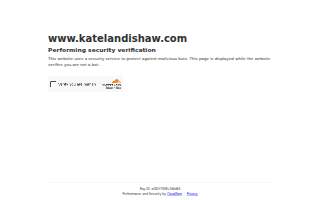 Kate Landishaw Fine Art website