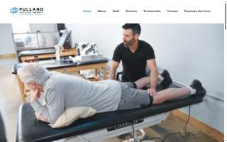 Pullano Physical Therapy website