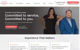 Hellams Law, LLC website