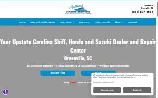 Matthew's Marine Services website