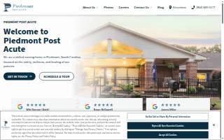 Piedmont Post-Acute website