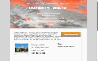 Marc Bowers DMD, PA website