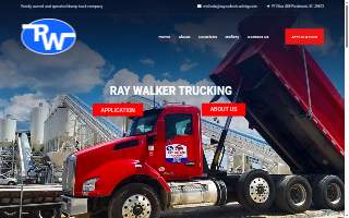 Ray Walker Trucking Co Inc website