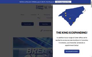 Upstate Urology website