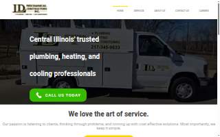 LD Mechanical Contractors Inc website