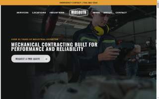Midsouth Mechanical website
