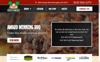 Hudson's Smokehouse BBQ website