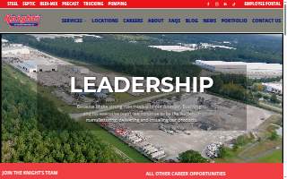 Knight's Redi-Mix of Irmo website