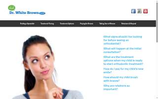 Ask Dr. White Brown website