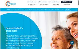 Integrated Health Center website