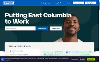 AtWork Personnel of Columbia website