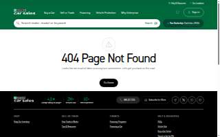 Enterprise Car Sales of Columbia website