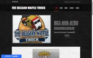 The Belgian Waffle Truck website