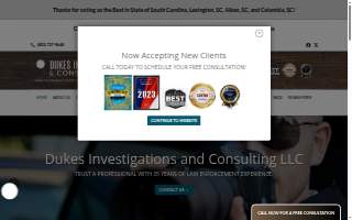 Dukes Investigations and Consulting LLC website
