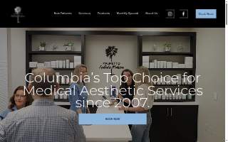 Palmetto Aesthetic Medicine website