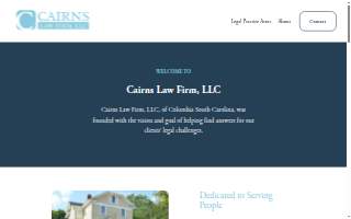 Cairns Law Firm LLC website