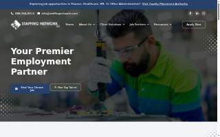 Staffing Network website